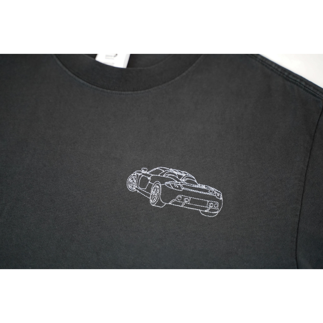 CGT Heavy Faded Tee – Street-Stitched Edition