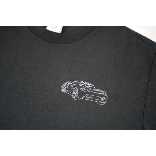 CGT Heavy Faded Tee – Street-Stitched Edition