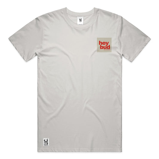 'Hey Bud' Dillon Houck x JoCo Collective - Faded Bone Heavy Faded Tee
