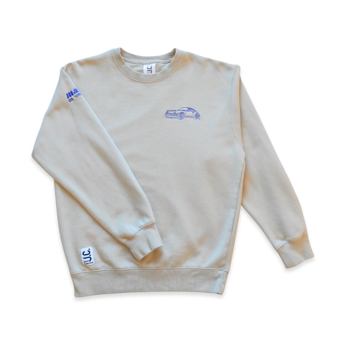 "Manic" G50 - Bone Crew Neck