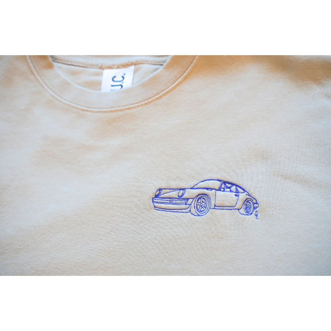 "Manic" G50 - Bone Crew Neck